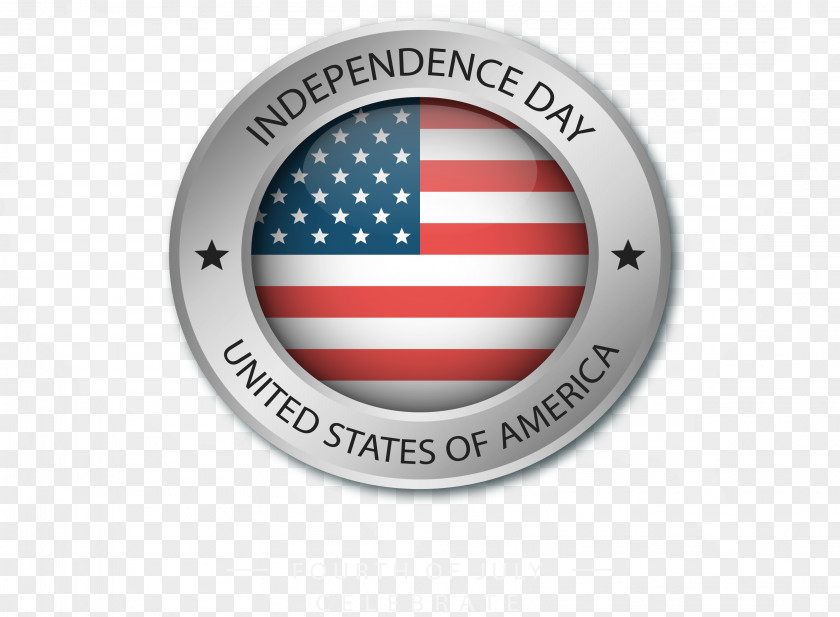Round Independence Day Badge United States Iraq War Vietnam PNG