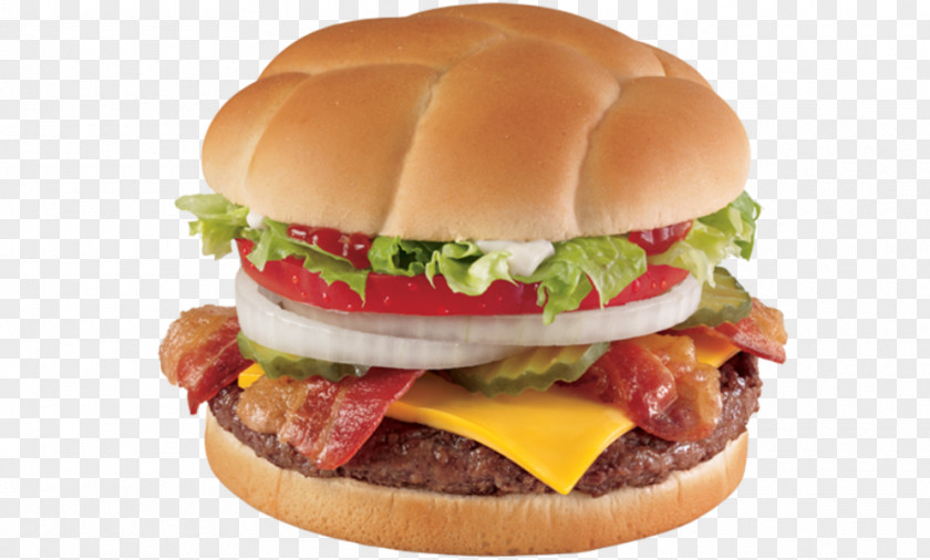 Bacon Cheeseburger Hamburger Barbecue Fast Food PNG