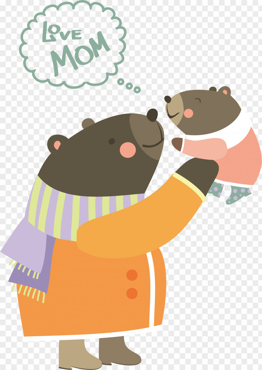 Bear Image Vector Graphics Illustration PNG