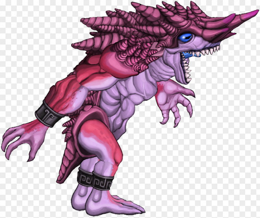 Dragon Cartoon Demon Muscle PNG