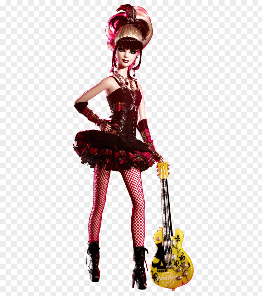 Hard Rock Barbie Doll Collecting Cafe Punk PNG