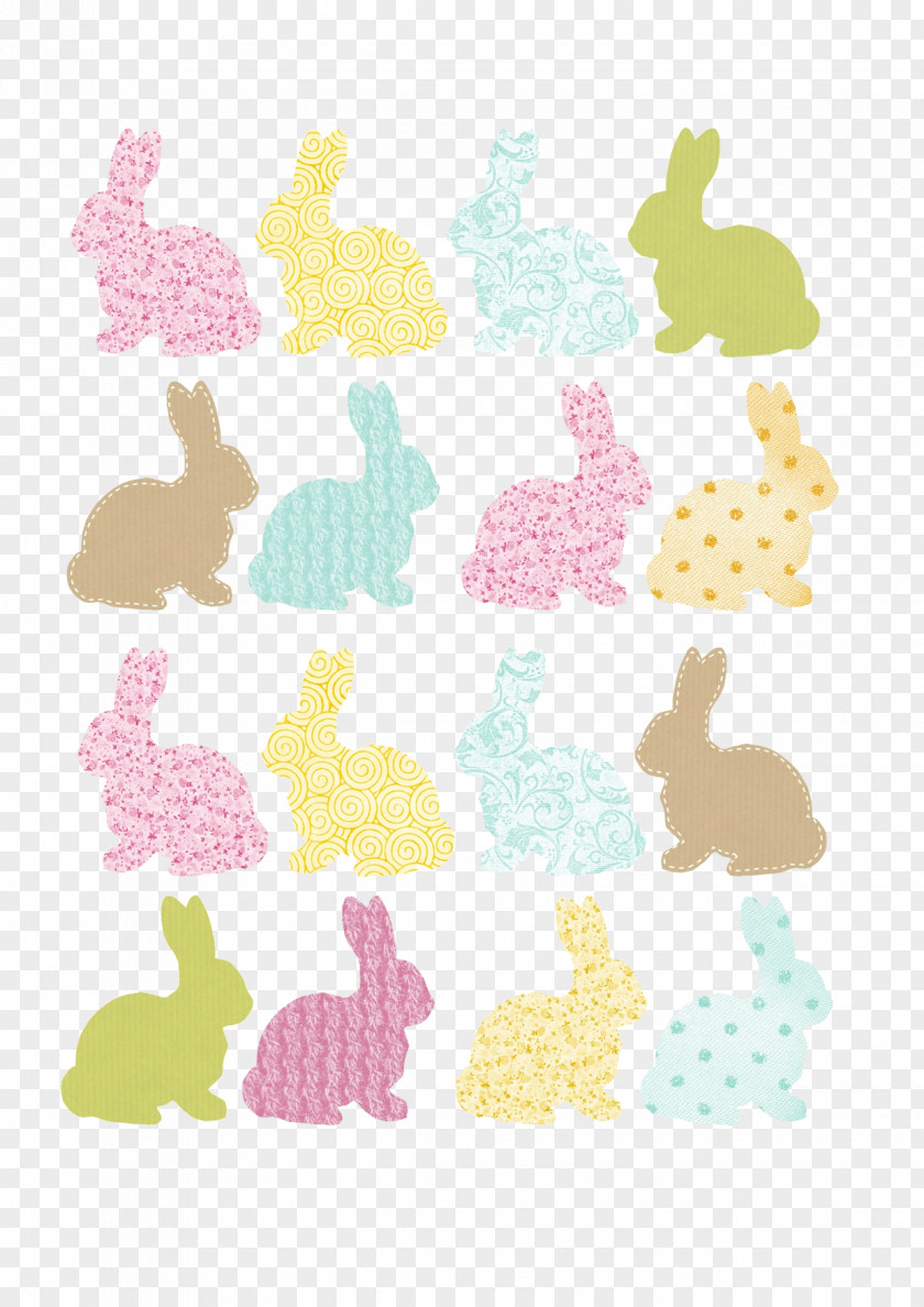 Creative Cute Bunny Silhouette Creativity Rabbit PNG