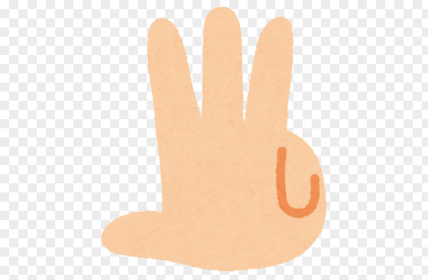 Finger Count Thumb Glove Safety PNG