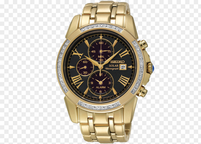 Grand Sale Astron Seiko Solar-powered Watch Chronograph PNG