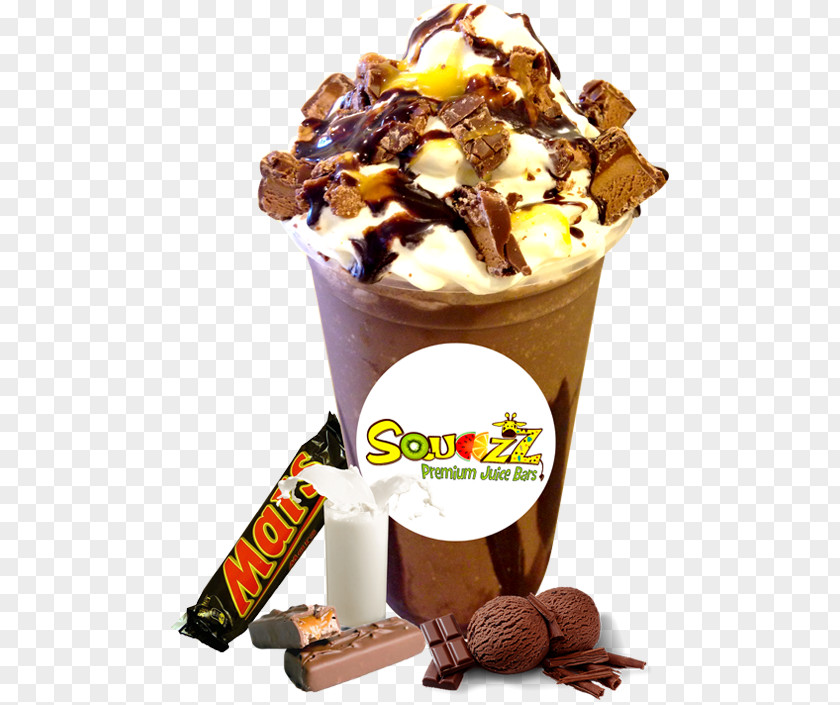 Juice Sundae Chocolate Ice Cream Milkshake Mars PNG