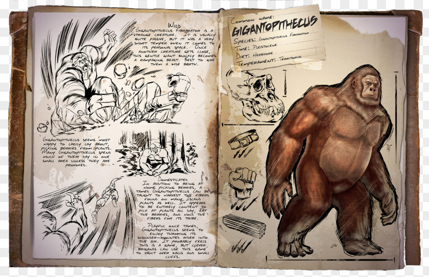Orangutan ARK: Survival Evolved Ape Titanosaurus Bigfoot PNG