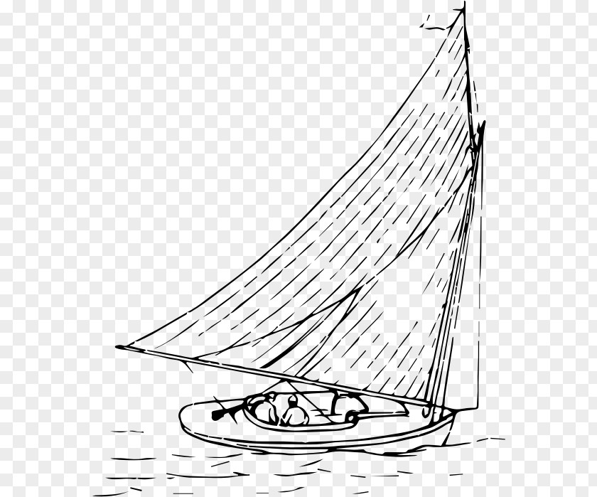 Sail Boat Drawing Clip Art PNG