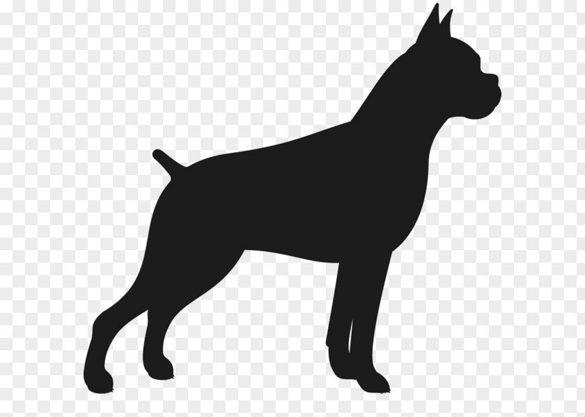 Silhouette Boxing German Shepherd Rottweiler Dobermann PNG