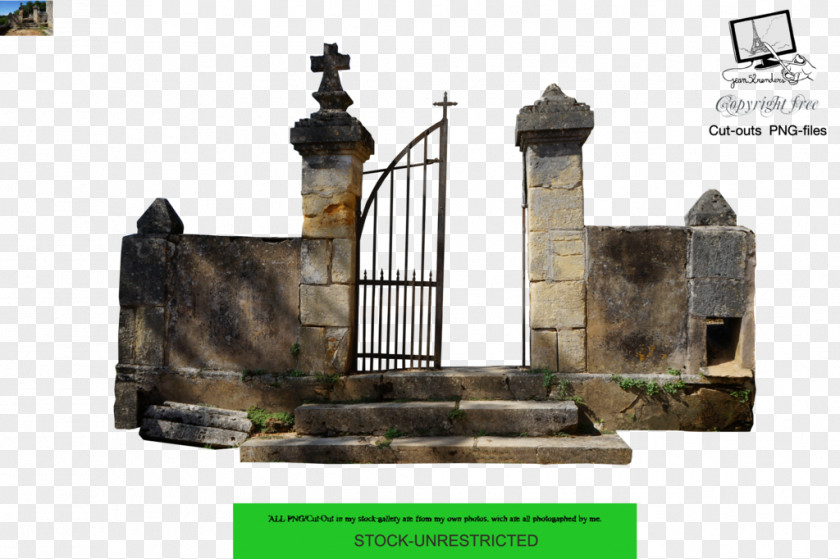 Cemetery Gate PNG