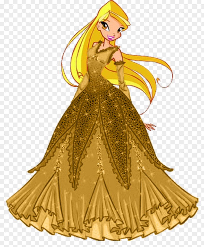 Dress Stella Bloom Flora Musa Tecna PNG