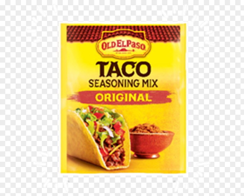 Taco Old El Paso Spice Mix Seasoning PNG