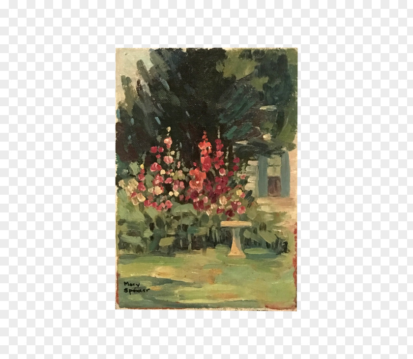Tree Still Life Watercolor Painting PNG