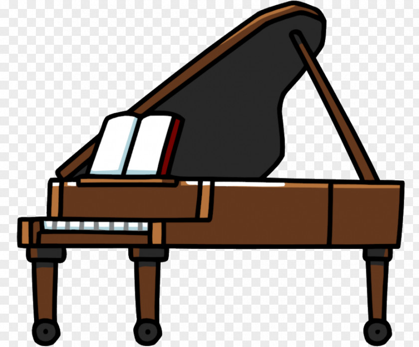 Piano Grand Cartoon Pianist Musical Instruments PNG