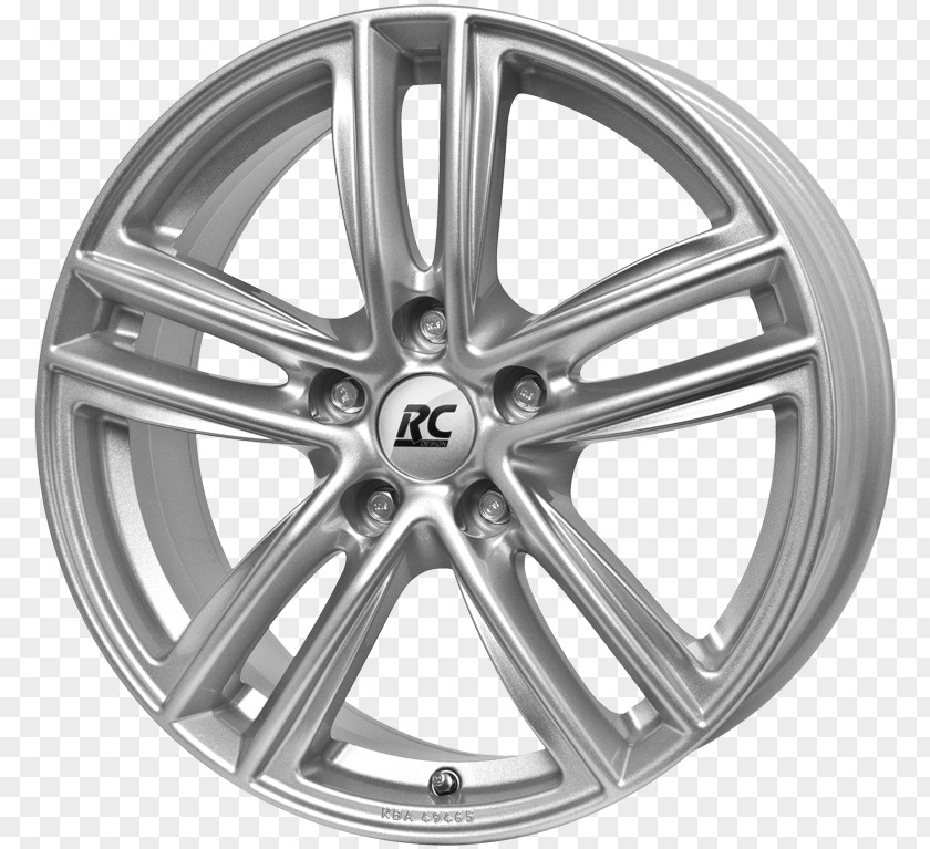 Silver Autofelge Alloy Wheel Aluminium PNG