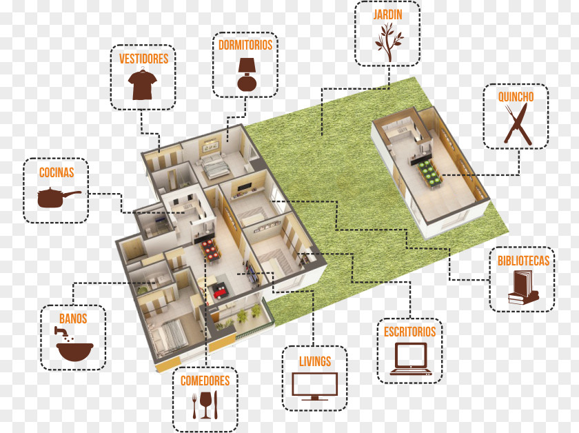 Table Floor Plan House PNG