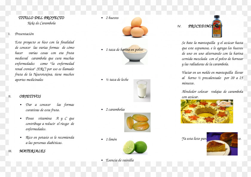 Carambola Recipe Cuisine PNG