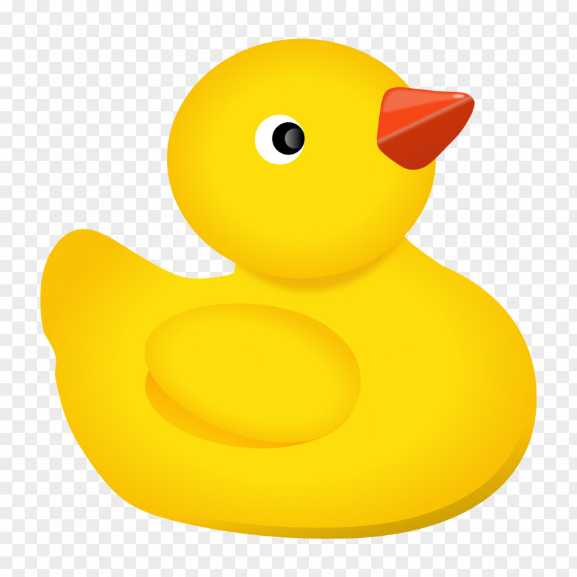 Duck Rubber Bathtub Natural PNG