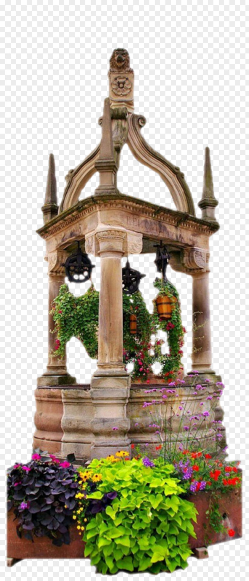 Flower Shrine Monument PNG