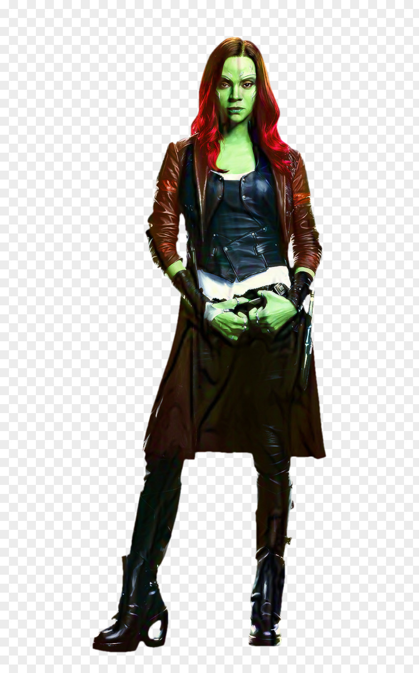 Gamora Avengers: Infinity War Zoe Saldana Costume Black Widow PNG