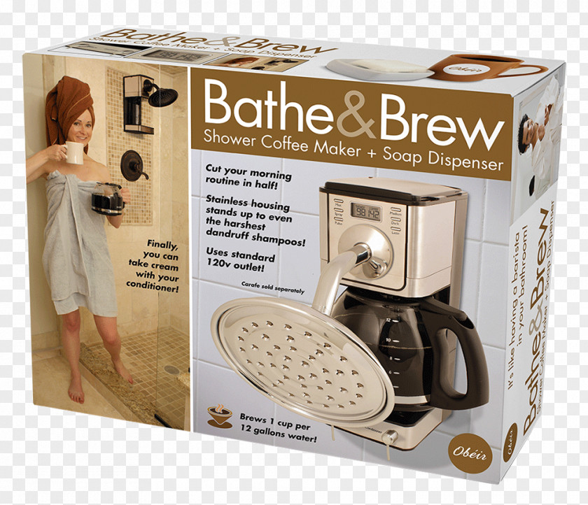 Gift Bathing Shower Coffee Prank Pack PNG