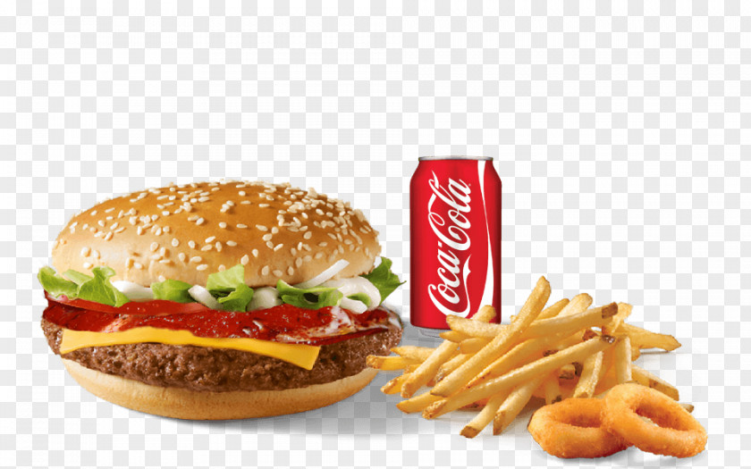 Meat French Fries Hamburger Cheeseburger Whopper Veggie Burger PNG