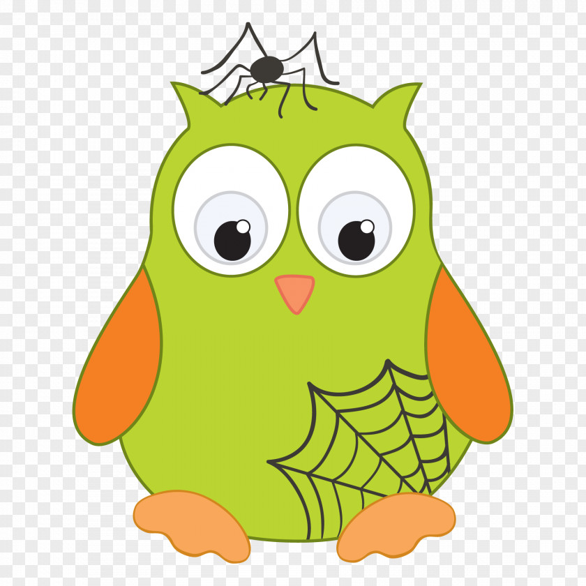 Festivus Owl Clip Art Image Halloween Party Favor PNG