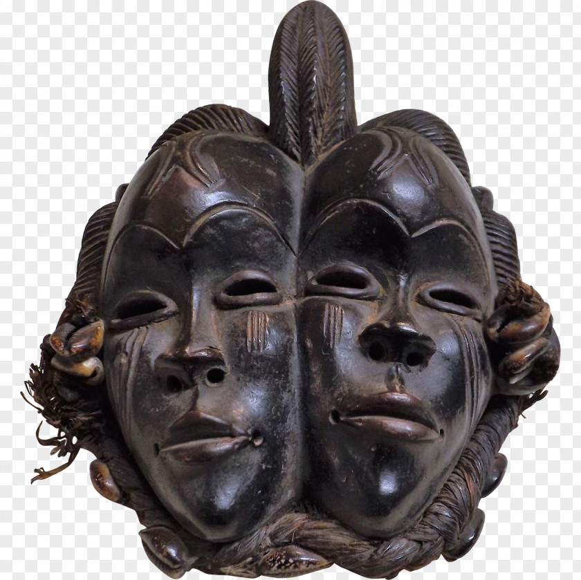 Mask The Igbo People Face Antique PNG