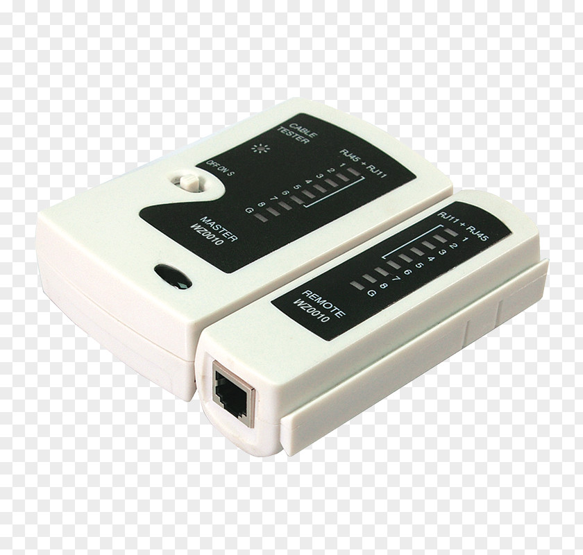 Network Cable Tester RJ-12 RJ-11 Electrical Cables PNG