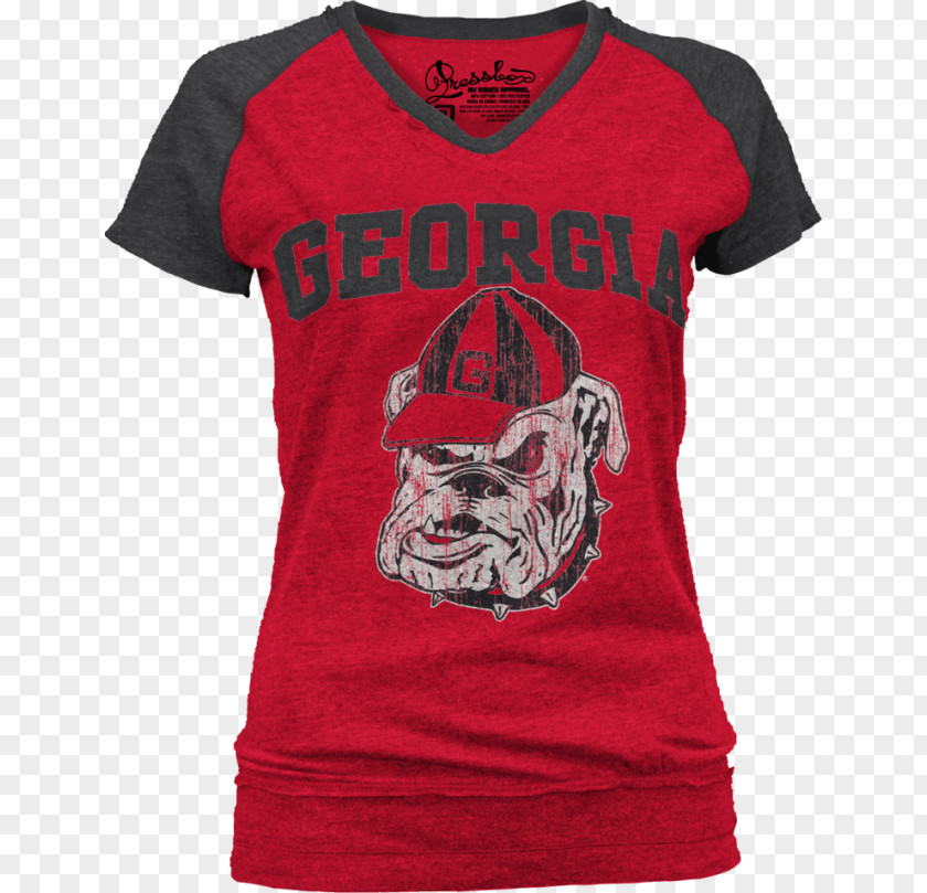 T-shirt Georgia Bulldogs Football University Of Women's Basketball PNG
