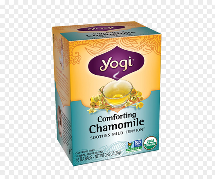 Chamomile Tea Green Kombucha Organic Food Yogi PNG