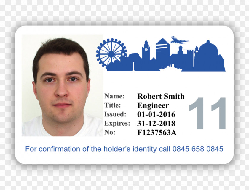 Credit Card Identity Document Access Control Student Badge PNG