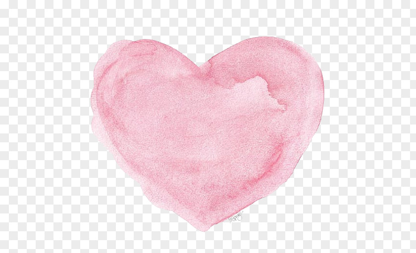 Heart Watercolor Painting Bath Bomb PNG