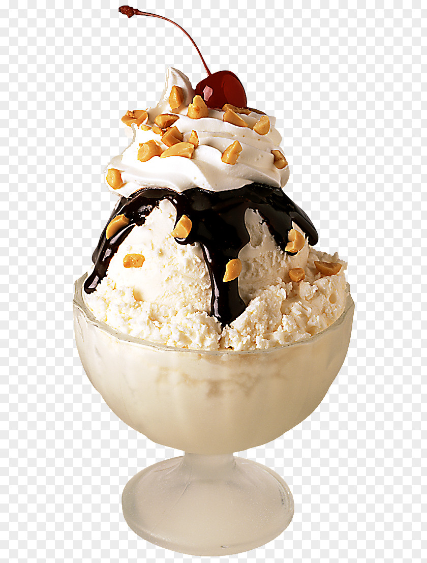 Ice Cream Cones Sundae Waffle PNG