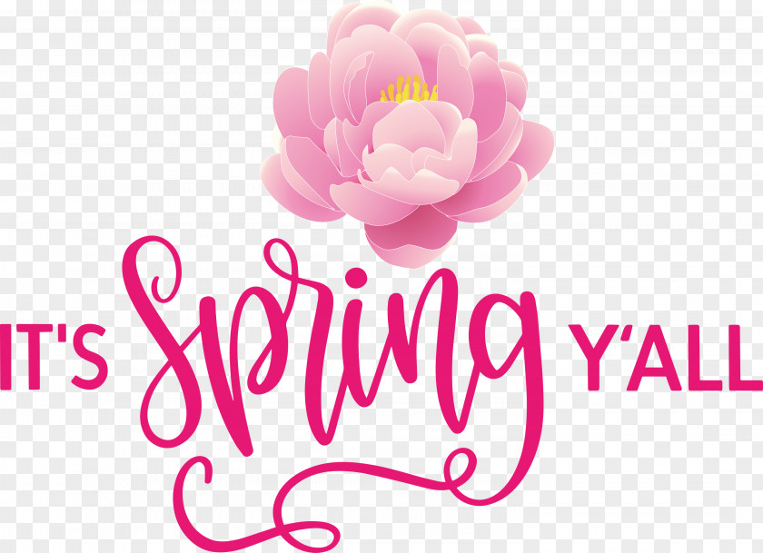 Spring Quote Message PNG