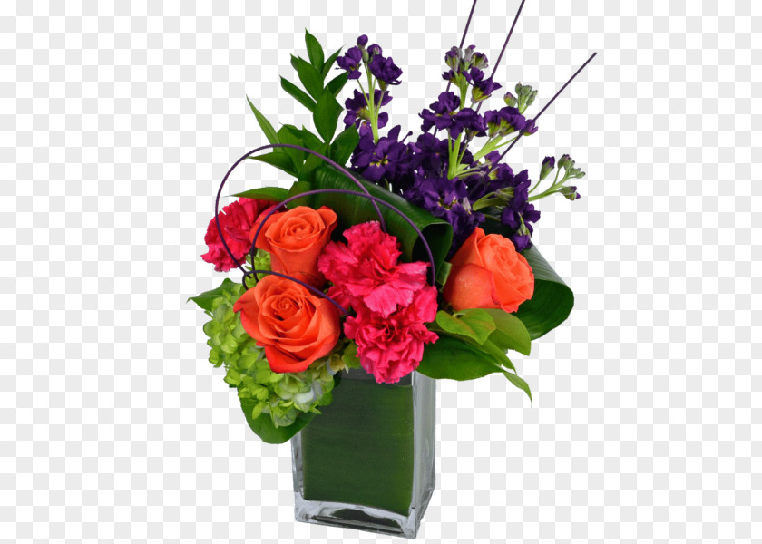 Vibrant Flower Bouquet Cut Flowers Floristry Floral Design PNG