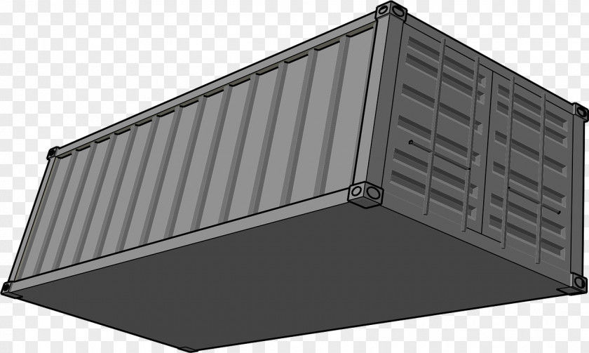 Container Freight Transport Shipping Intermodal Clip Art PNG