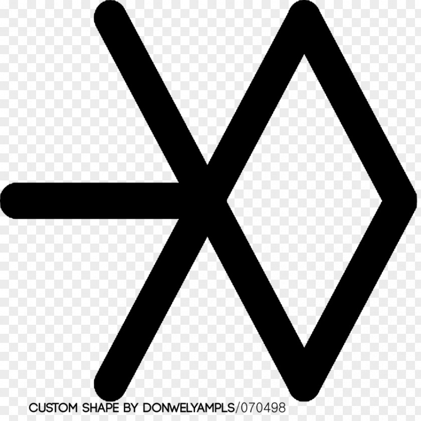 EXO XOXO K-pop Logo Growl PNG