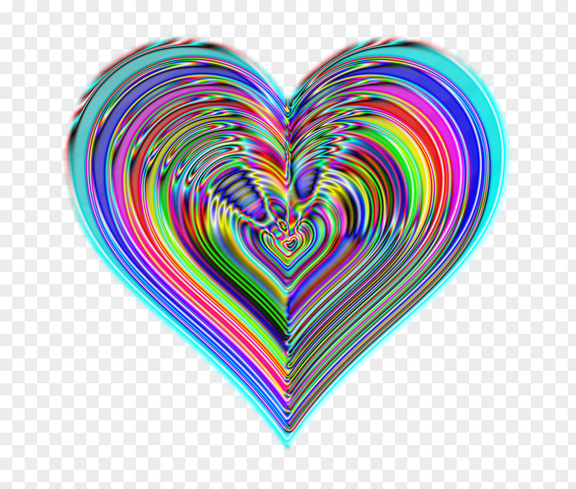 Heart Color Love PNG