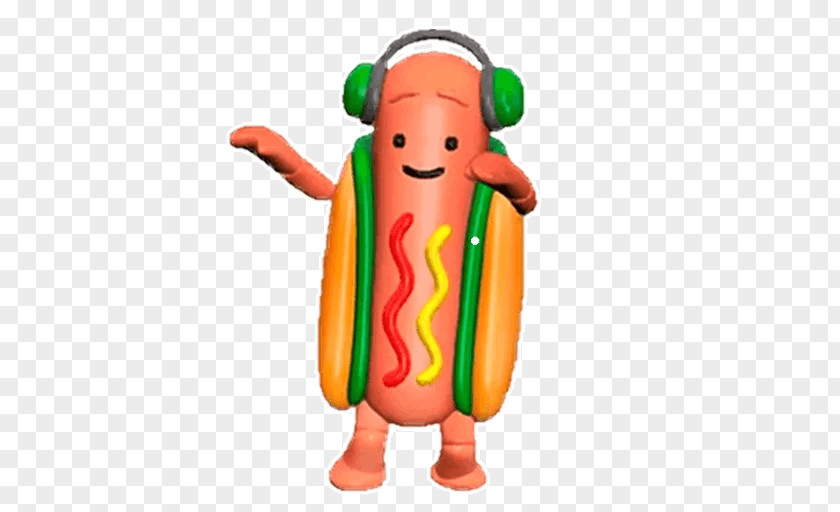 Hot Dog Dancing Puppy PNG