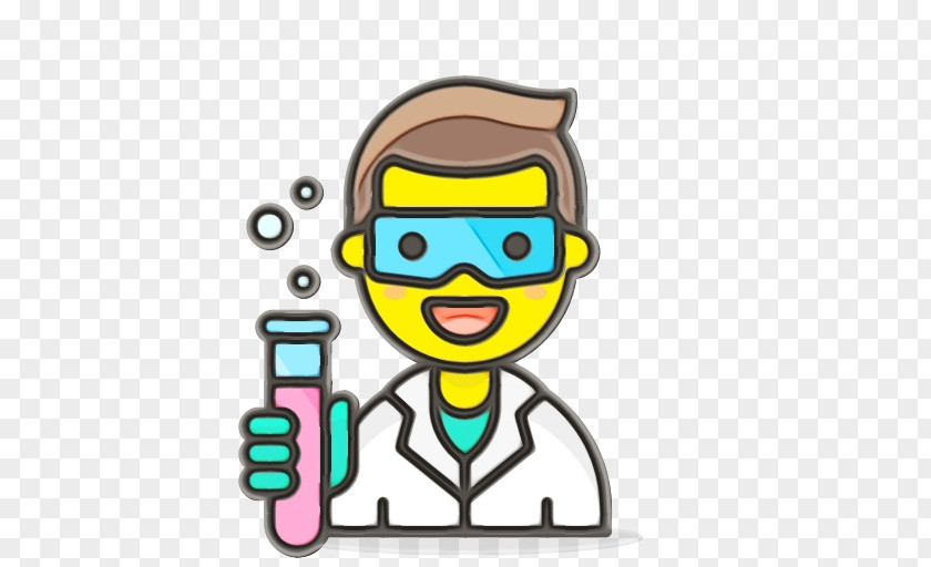 Icon Scientist Science Emoji PNG