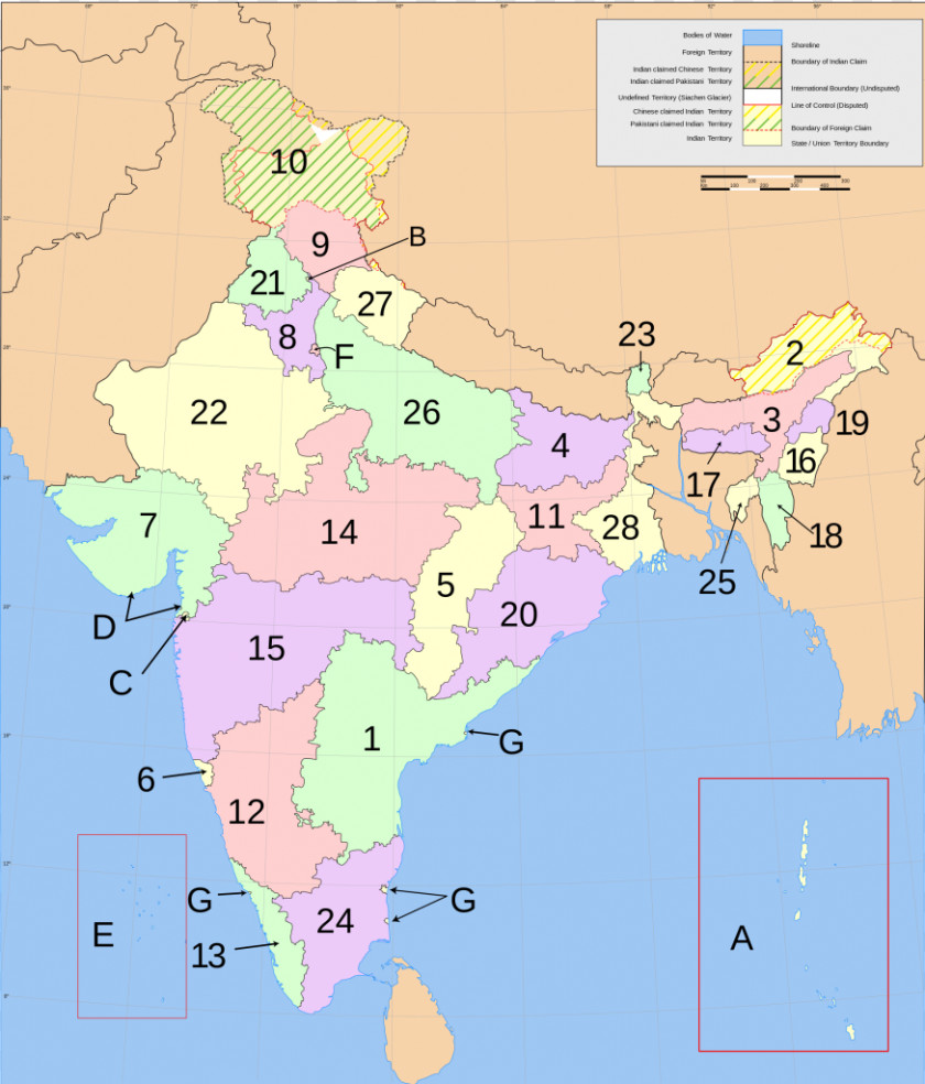 India Delhi Punjab Haryana Chandigarh Administrative Divisions Of PNG