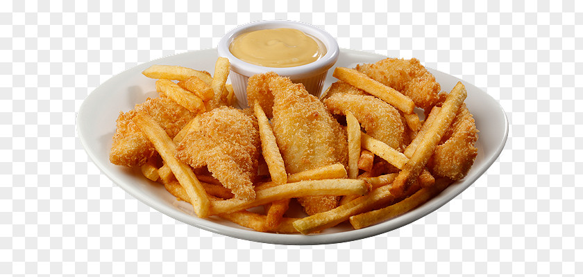 Junk Food French Fries Fish And Chips Chicken Fingers Nugget PNG