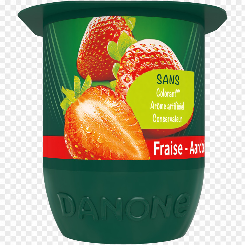 Strawberry Activia Yoghurt Flavor Fruit PNG