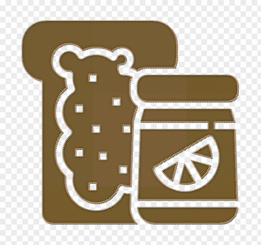 Strawberry Jam Icon Coffee Shop Toast PNG