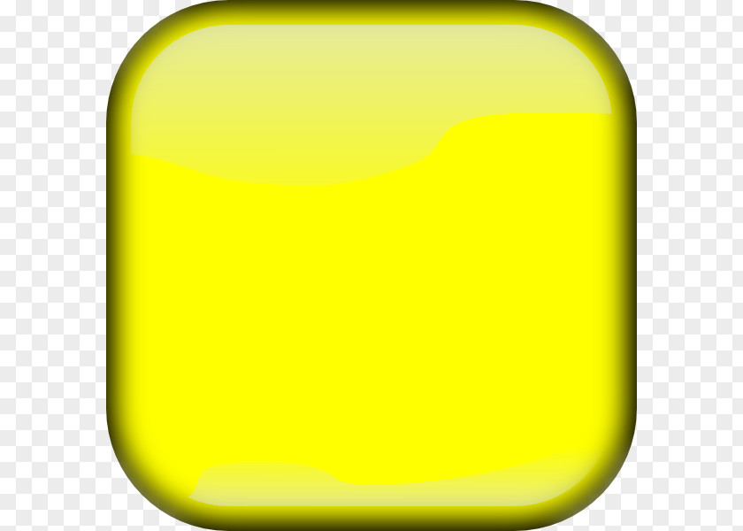 Yellow Square Cliparts Button Clip Art PNG