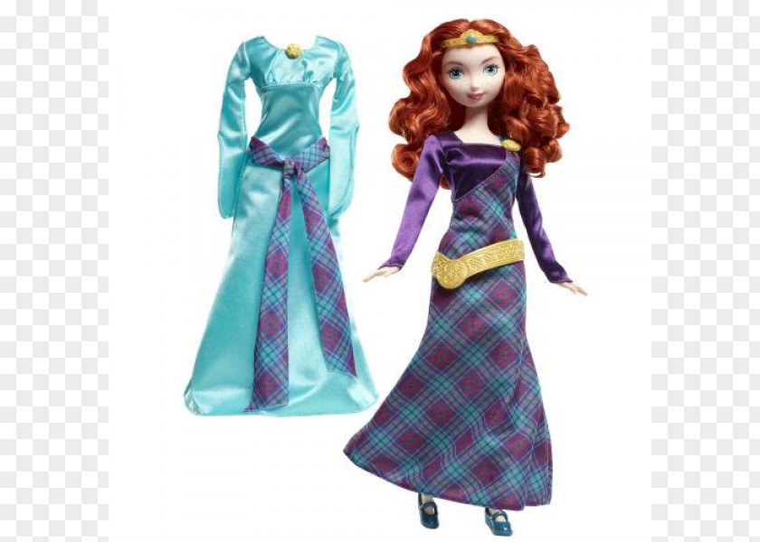 Brave Merida Doll Disney Princess Toy PNG