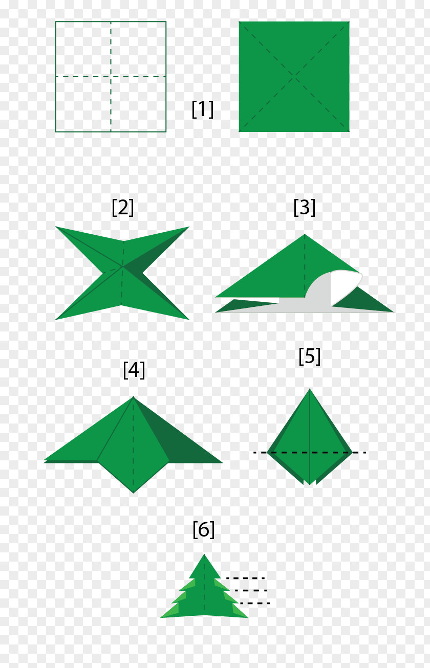 Design Origami Paper PNG