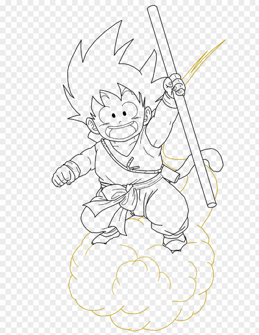 Gohan Line Art /m/02csf Drawing Illustration Product PNG