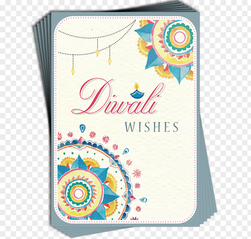Diwali Card Textile Line Font PNG