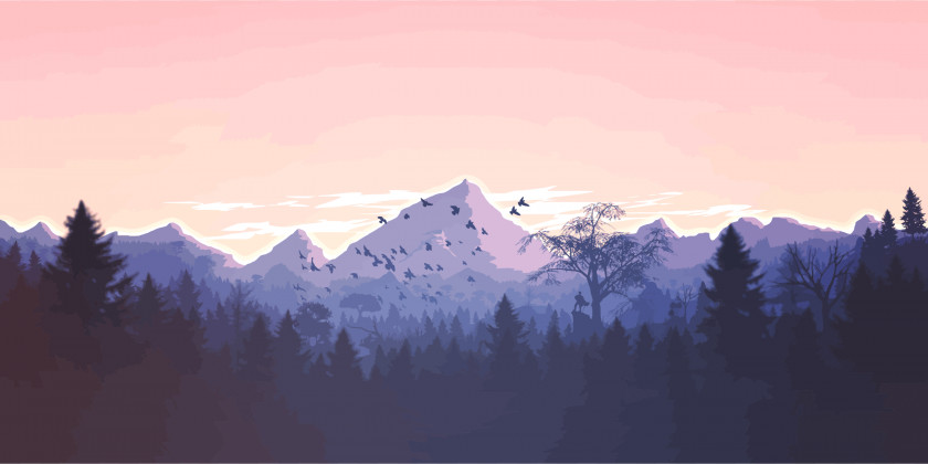 Mountain Desktop Wallpaper 4K Resolution PNG
